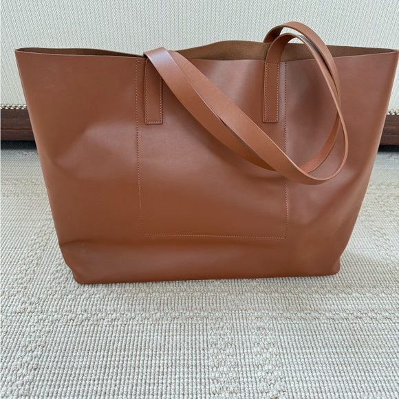 Everlane The Day Market Tote in Cognac - Picture 2 of 7